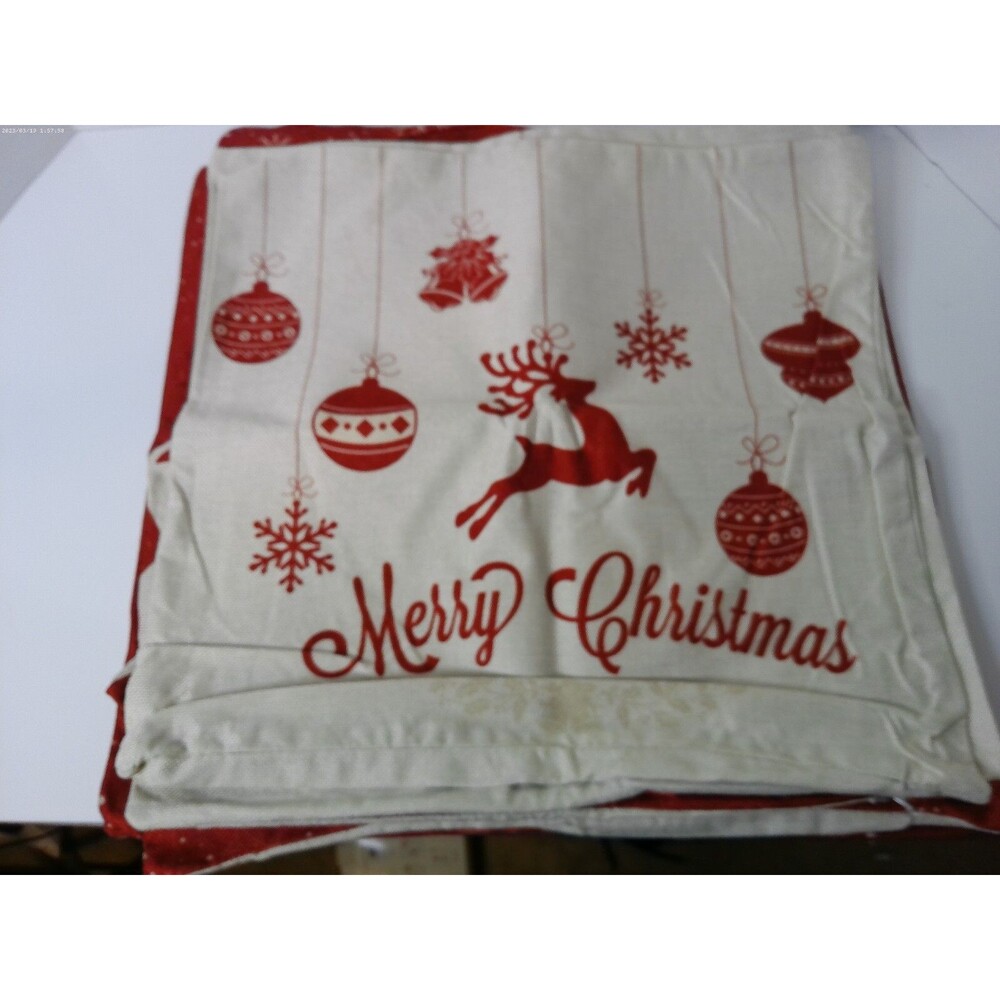 Christmas Throw Pillow Covers Lot Of 6